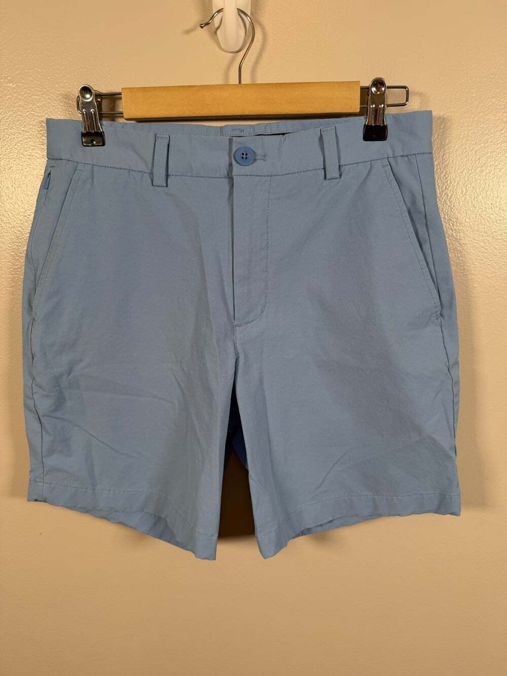 Vineyard Vines On the Go Shorts 7" Size 28 Blue Performance Golf Preppy Active